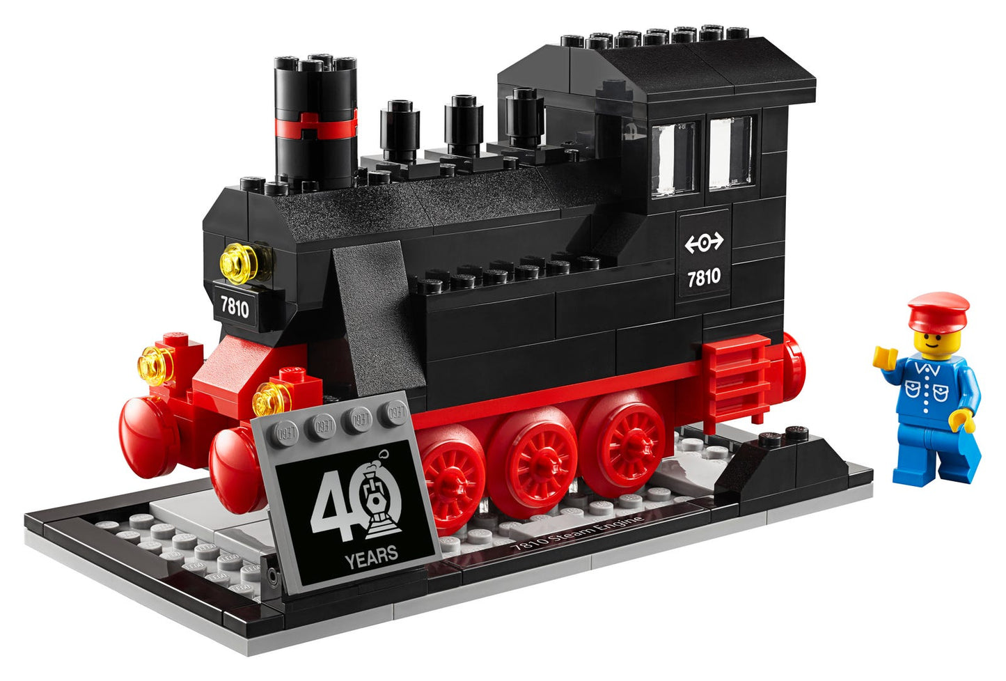 40370 Steam Engine (Reissue of Set 7810) - Trains 40th Anniversary Set (Retired) LEGO Trains