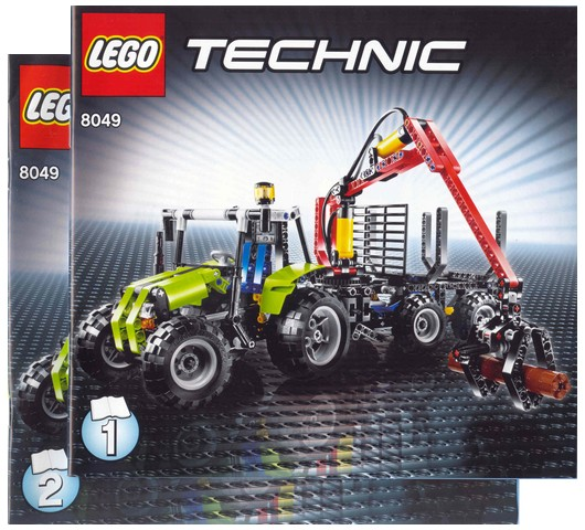 8049 Tractor with Log Loader (Certified) LEGO TECHNIC