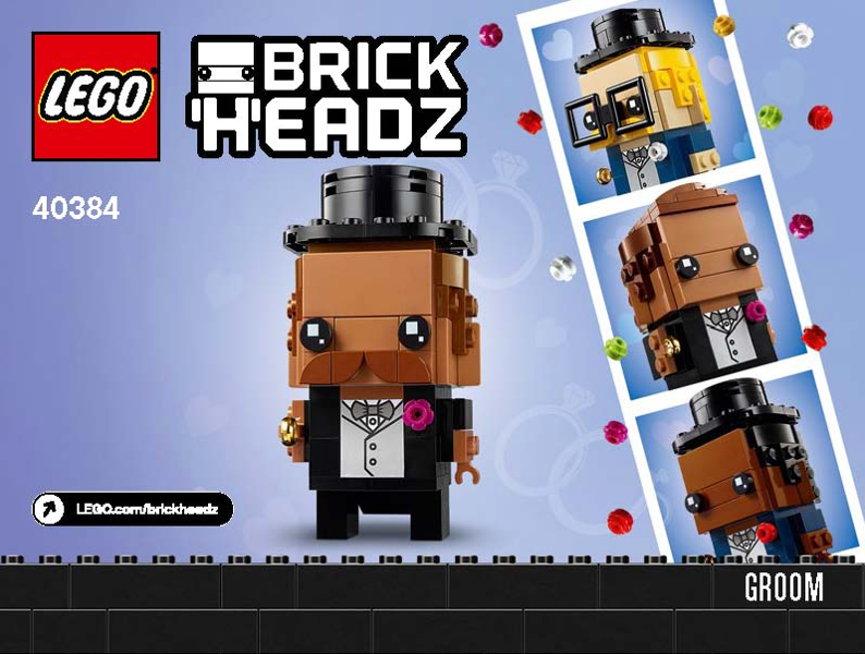 40384 Groom (Used) LEGO BrickHeadz