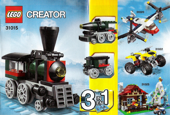 31015 Emerald Express (Certified) LEGO Creator