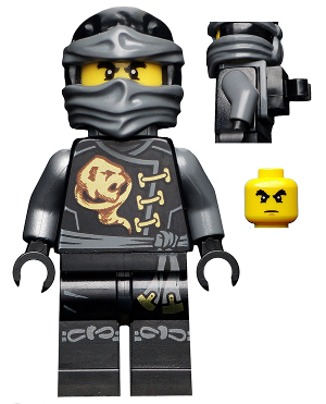 Cole - Skybound with Neck Bracket and Modified Tile (njo0199a)