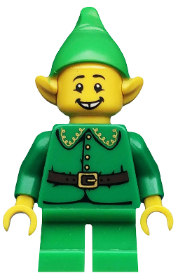 Holiday Elf (Minifigure Only) (col169)