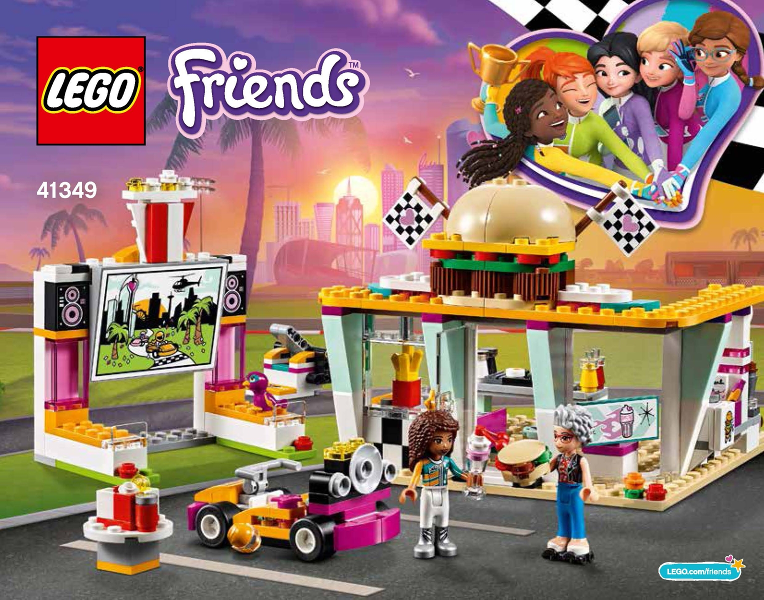 41349 Drifting Diner (Certified) LEGO Friends