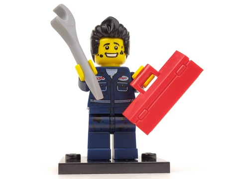 Mechanic - Series 6 Collectible Minifigure (col06-15)