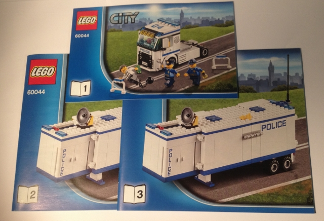60044 Mobile Police Unit (Used) LEGO City