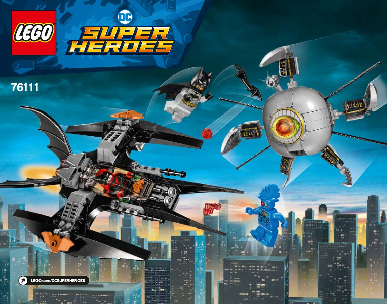 76111 Batman: Brother Eye Takedown (Used) LEGO Super Heroes