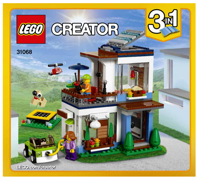 31068 Modular Modern Home (Used) LEGO Creator