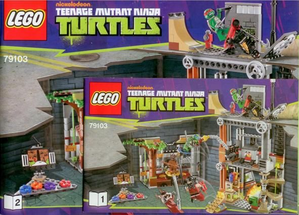 79103 Turtle Lair Attack (Certified) LEGO Teenage Mutant Ninja Turtles