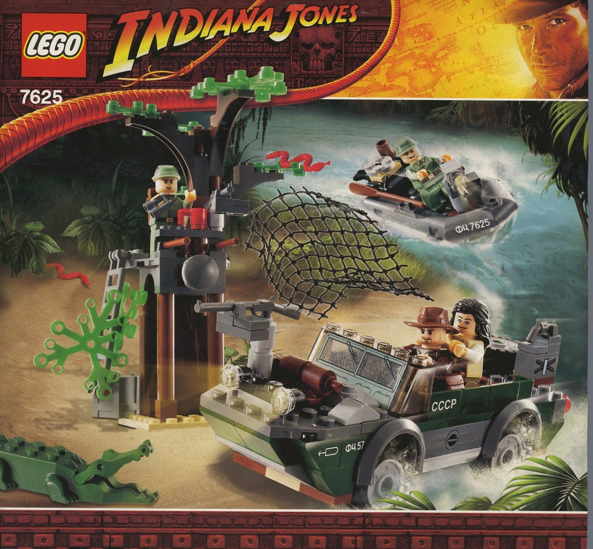 7625 River Chase (Used) LEGO Indiana Jones