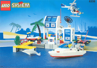 6338 Hurricane Harbor (Certified) LEGO Town