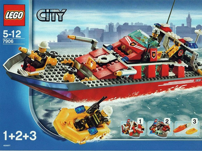 7906 Fireboat (Used) LEGO City