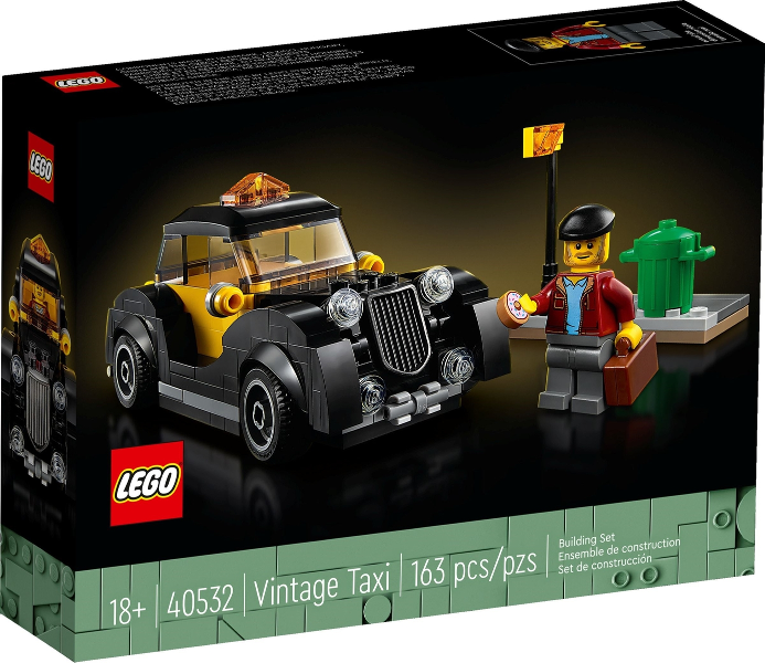 40532 Vintage Taxi (Retired) LEGO Icons