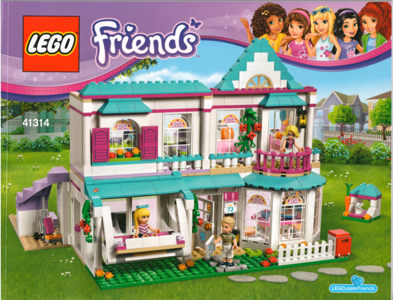 41314 Stephanie's House (Used) LEGO Friends