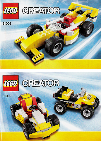31002 Super Racer (Used) LEGO Creator