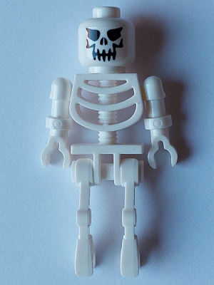 Skeleton - Evil Skull, Floppy Arms, Arms as Legs (gen176)