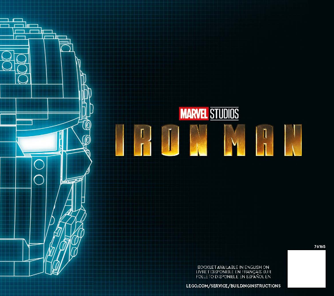 76165 Iron Man Helmet (Certified) LEGO Super Heroes