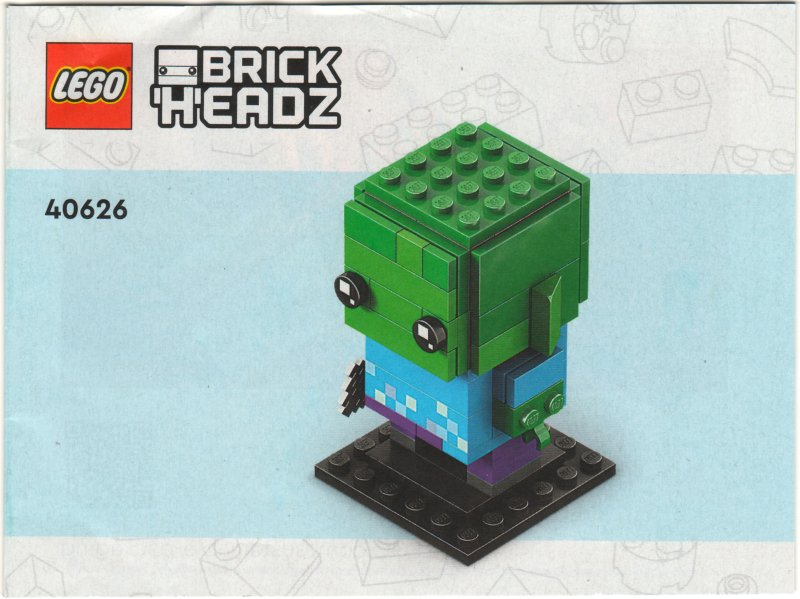 40626 Zombie (Certified) LEGO BrickHeadz