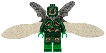 Parademon - Dark Green, Extended Wings (sh0439)