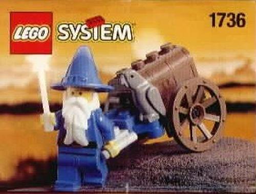 1736 Wizard's Cart (Certified) LEGO Castle