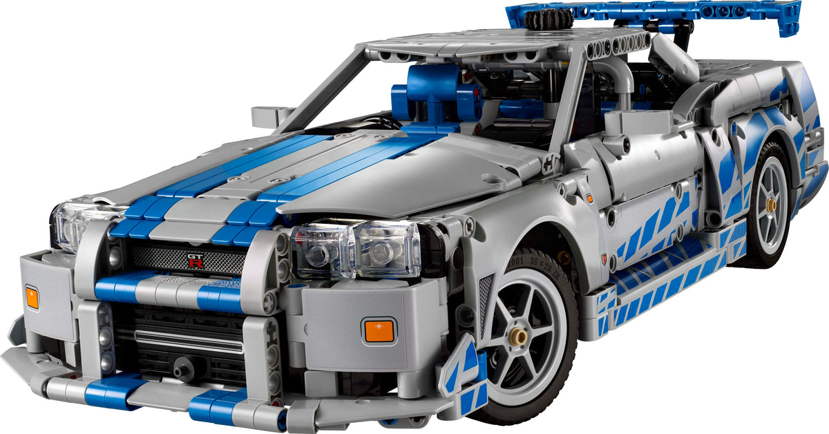42210 2 Fast 2 Furious Nissan Skyline GT-R (R34) Car (Retired) LEGO TECHNIC