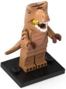T-Rex Costume Fan - Series 24 Collectible Minifigure (col24-6)