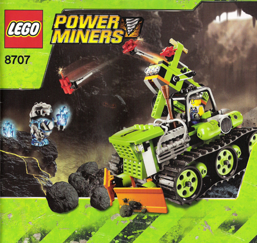 8707 Boulder Blaster (Used) LEGO Power Miners