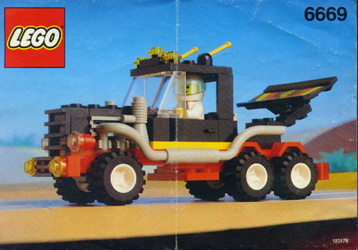 6669 Diesel Daredevil (Used) LEGO Town