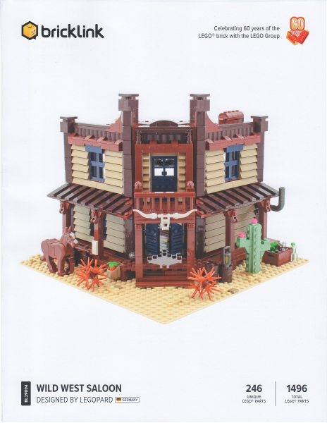 BL19004 Wild West Saloon (Used) LEGO Bricklink