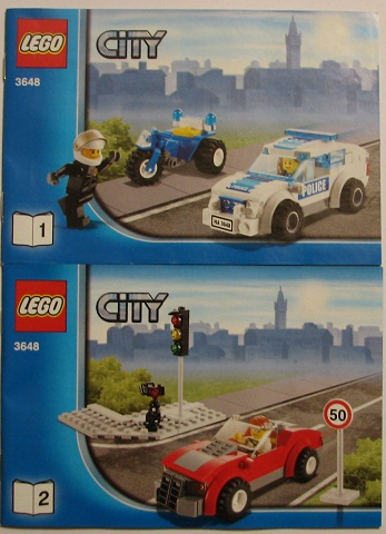 3648 Police Chase (Used) LEGO City