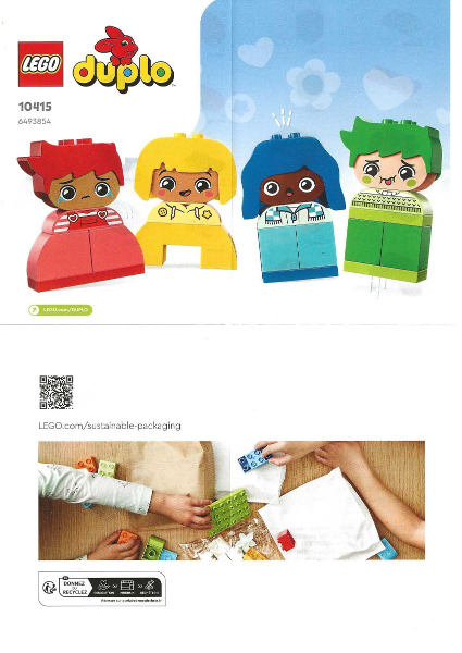 10415 Big Feelings & Emotions (Used) LEGO DUPLO