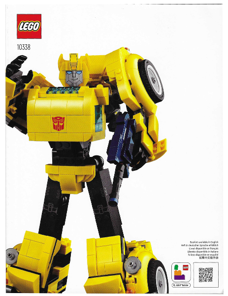 10338 Bumblebee (Used) LEGO Icons