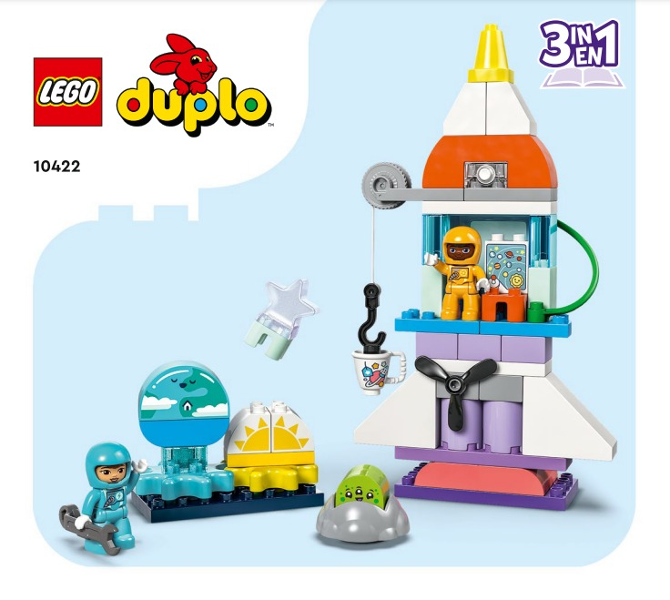 10422 3in1 Space Shuttle Adventure (Certified) LEGO DUPLO