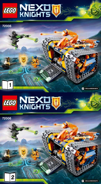 72006 Axl's Rolling Arsenal (Certified) LEGO Nexo Knights