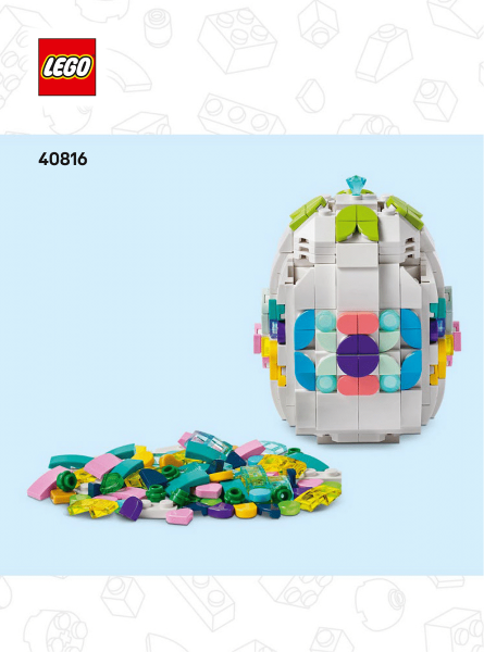 40816 Decorative Easter Egg (Certified) LEGO Seasonal