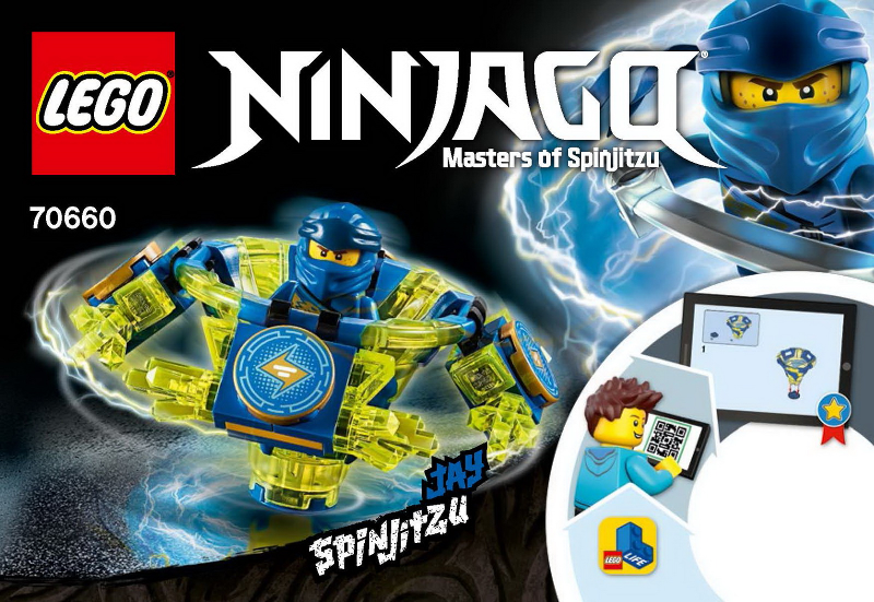 70660 Spinjitzu Jay (Used) LEGO Ninjago