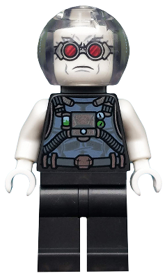 Mr. Freeze, Pearl Dark Gray, Neck Bracket (sh0587)