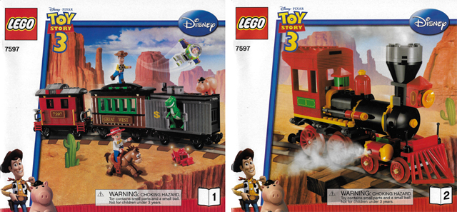 7597 Western Train Chase (Used) LEGO Toy Story