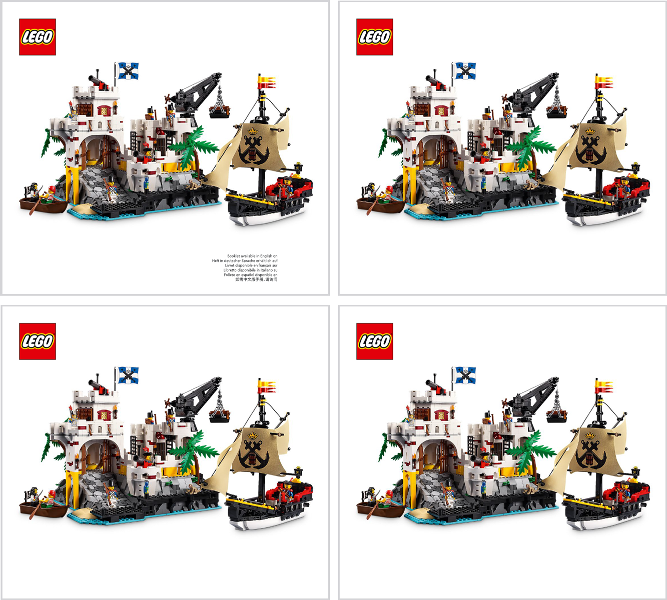 10320 Eldorado Fortress (Certified) LEGO Icons