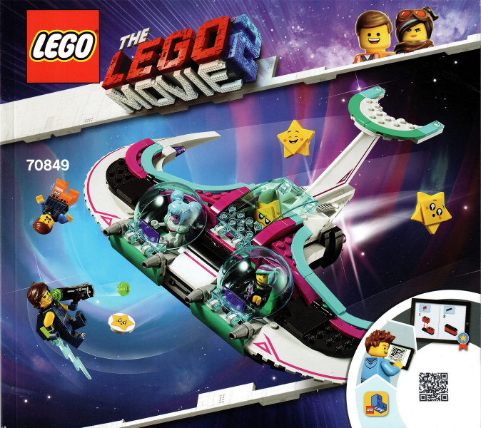70849 Wyld-Mayhem Star Fighter (Certified) LEGO The LEGO Movie 2