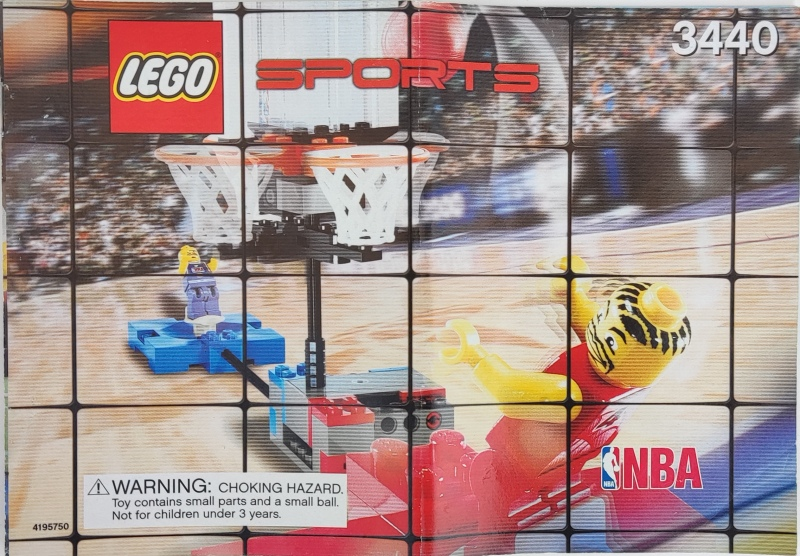 3440 NBA Jam Session Co-Pack (Used) LEGO Sports