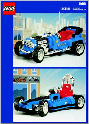 10151 Hot Rod (Certified) LEGO Model Making