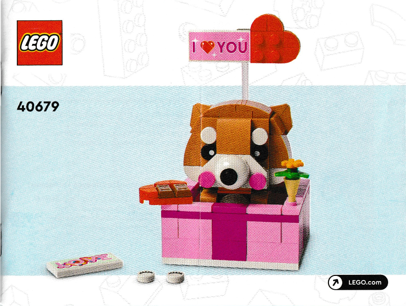 40679 Love Gift Box (Used) LEGO Seasonal