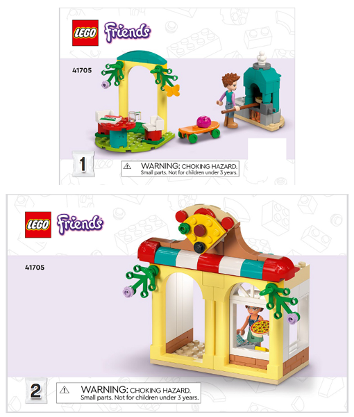 41705 Heartlake City Pizzeria (Certified) LEGO Friends