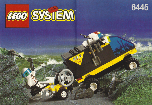 6445 Emergency Evac (Used) LEGO Town