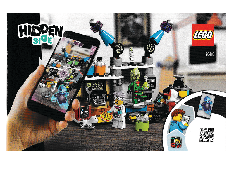 70418 J.B.'s Ghost Lab (Used) LEGO Hidden Side