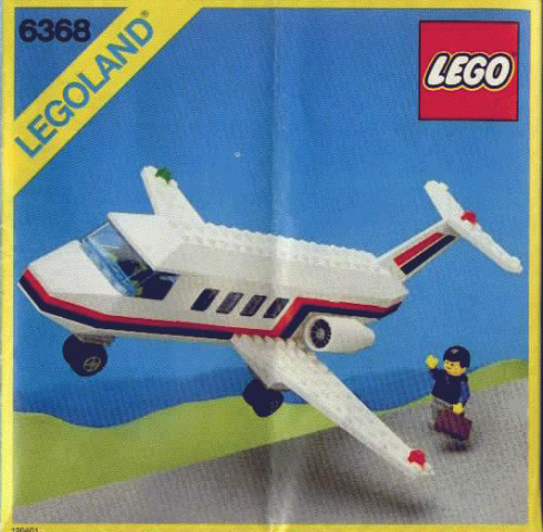 6368 Jet Airliner (Certified) LEGO Town