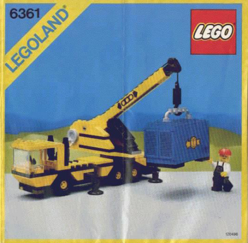 6361 Mobile Crane (Certified) LEGO Town