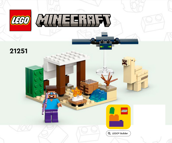 21251 Steve's Desert Expedition (Used) LEGO Minecraft