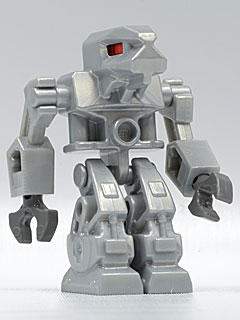 Devastator - Pearl Light Gray Torso, Red Eyes (exf015)