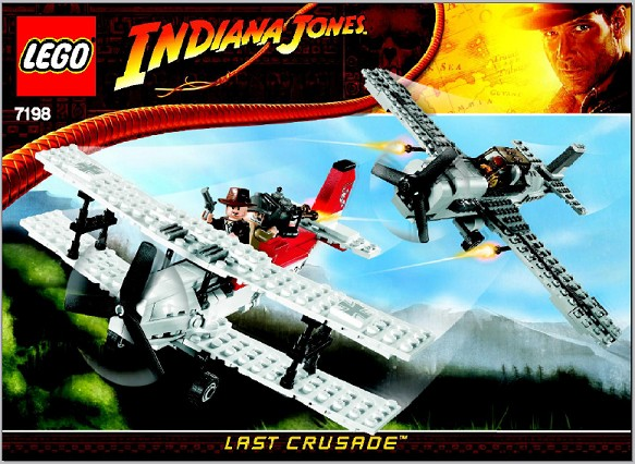7198 Fighter Plane Attack (Certified) LEGO Indiana Jones